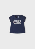 Mayoral tricou fetite maneca scurta 12-36 luni, Ink 1033-052 01