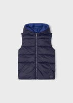 Mayoral vesta baieti reversibila 4-9 ani, Navy blue