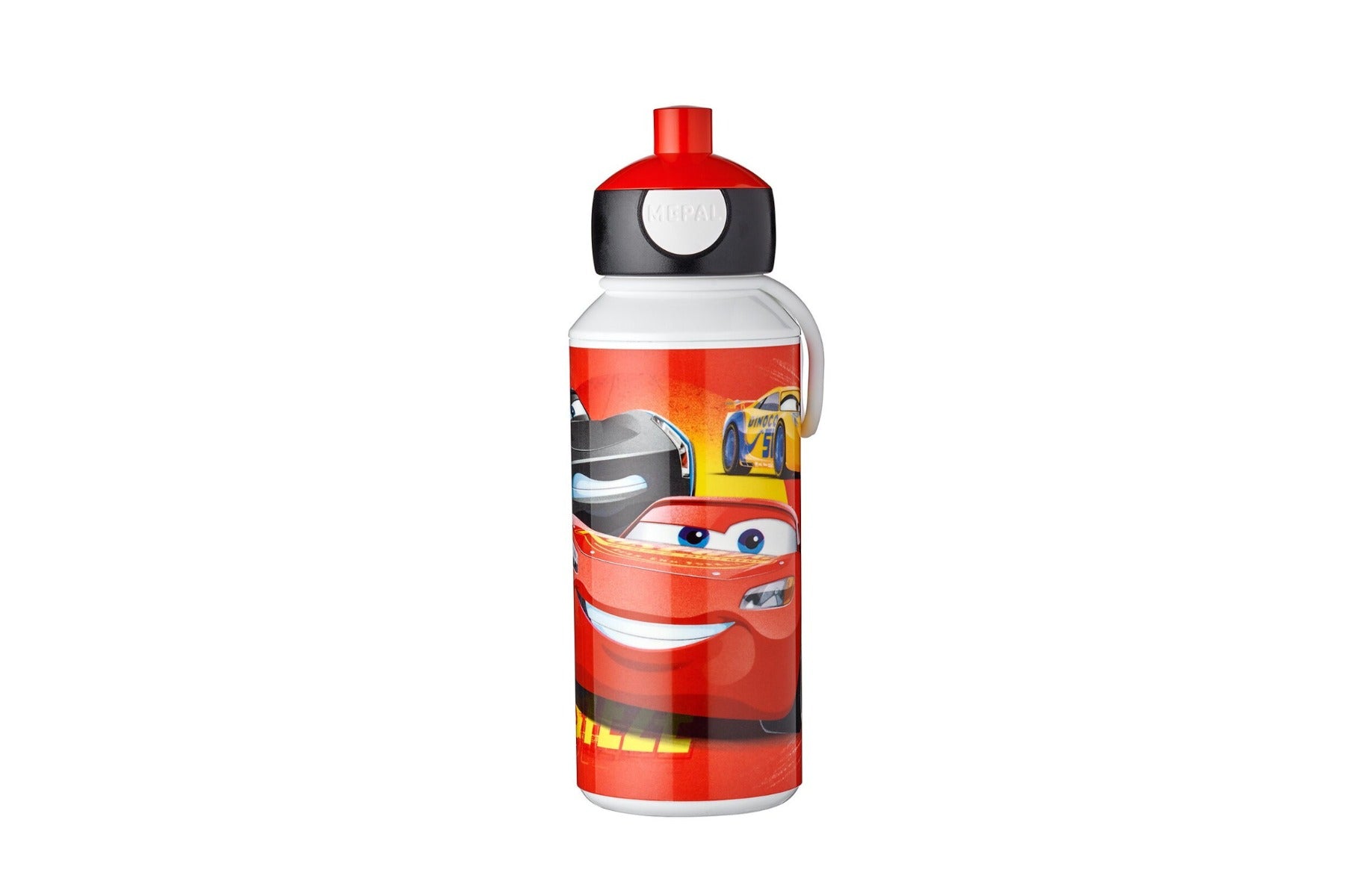 Mepal sticla de baut din plastic cu sistem Pop-Up 3 ani+ Cars