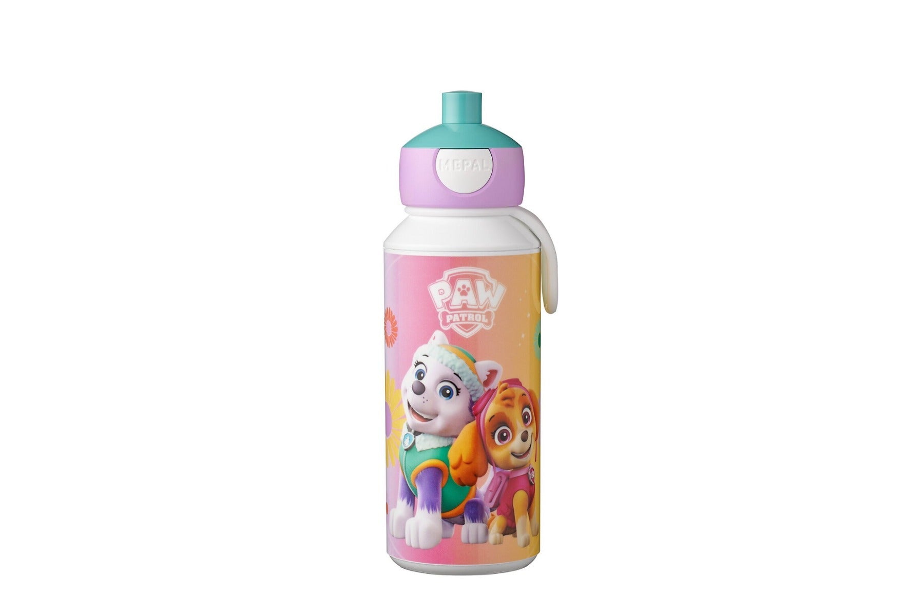 Mepal sticla de baut din plastic cu sistem Pop-Up 3 ani+ Paw Patrol Girls