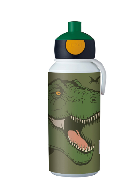 Mepal sticla de baut din plastic cu sistem Pop-Up 3 ani+ Dino