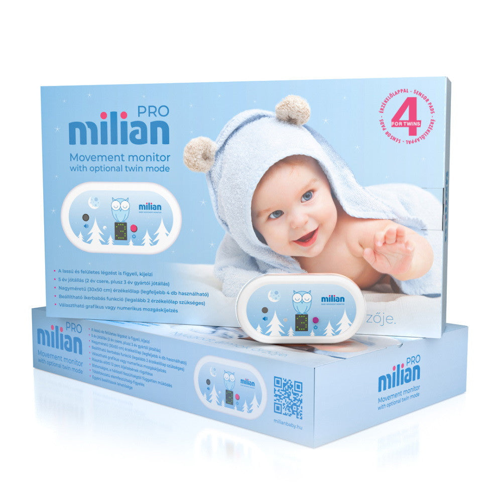 Milian PRO standard monitor respiratie cu 4 placi 0m+