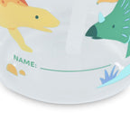 Miniland sticla de tranzitie din tritan cu pai 450 ml 6m+ Kiddie Dinosaur