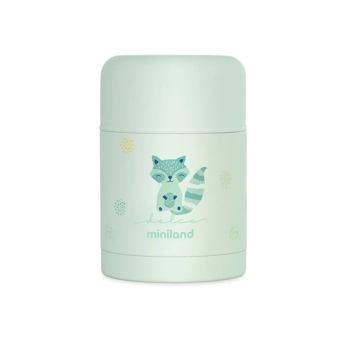 Miniland termos pentru alimente 600 ml Food Thermy 0m+ Mint cu vulpe Imagine principală a produsului