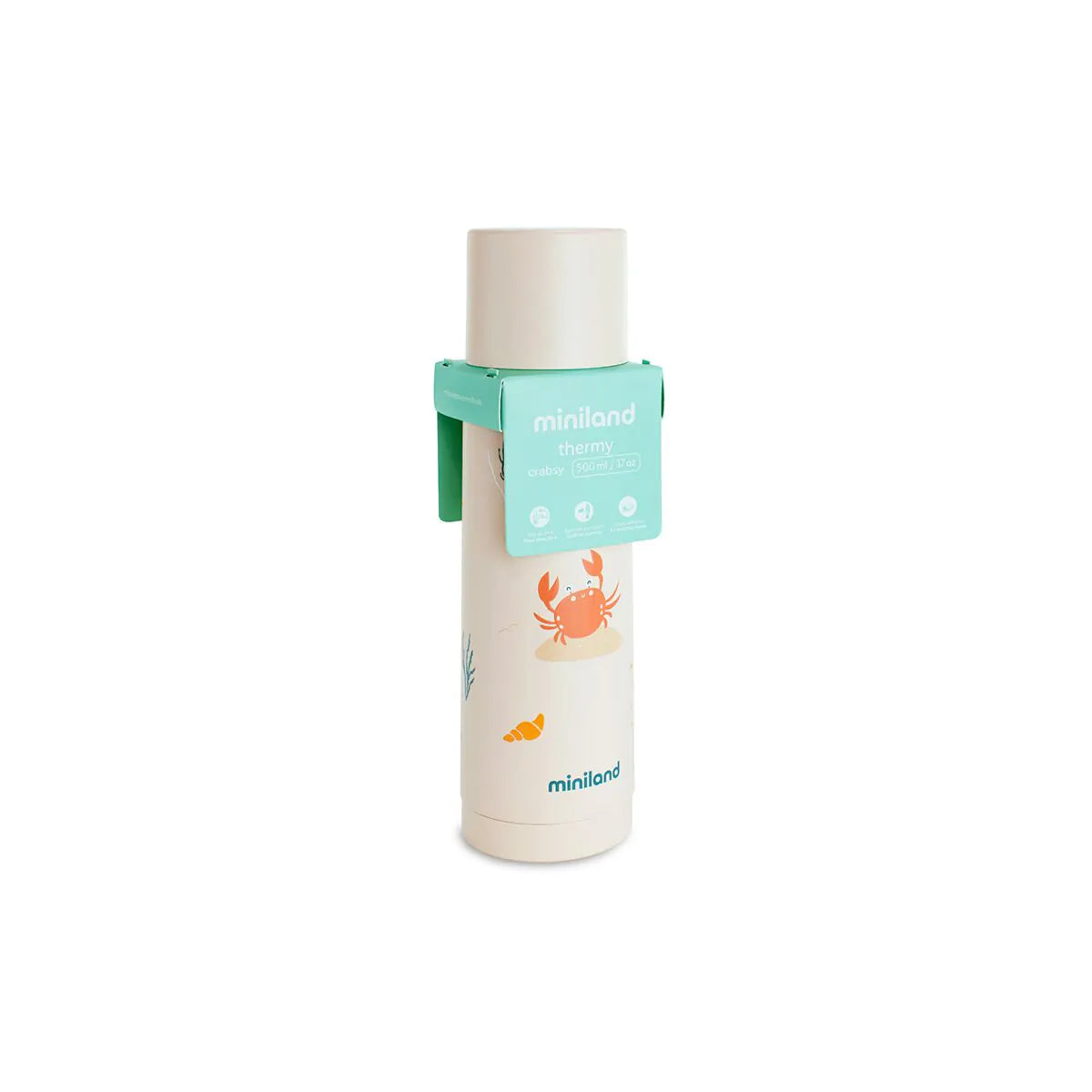Miniland termos pentru lichide  Thermy 500 ml 0m+ Ocean Crabsy