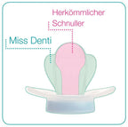 Nip Suzeta silicon Miss Denti pentru 0m+ 08