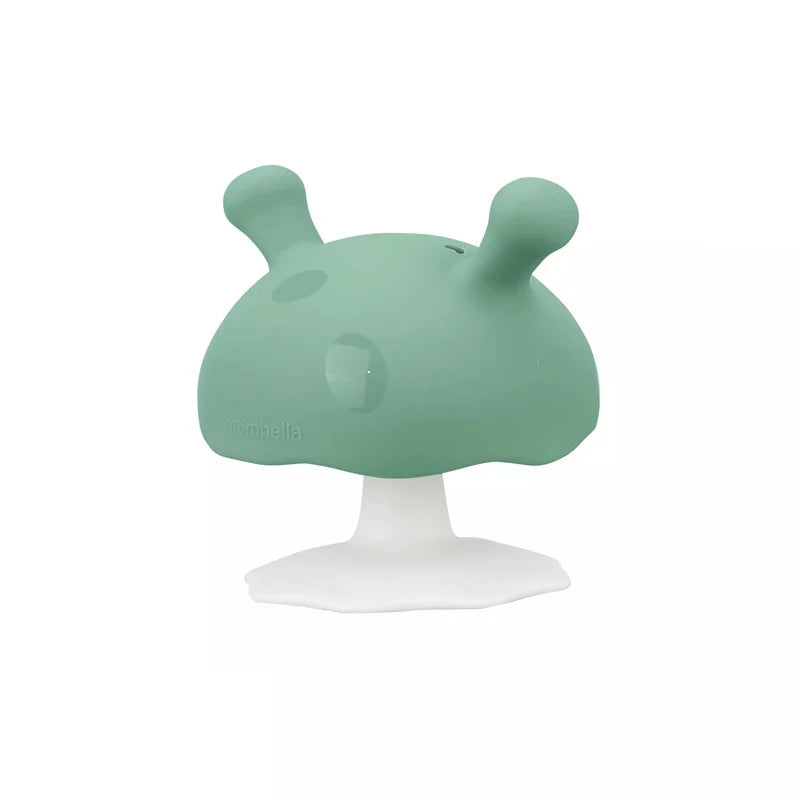 Mombella inel gingival din silicon 3m+, Ciupercuta Eucalyptus