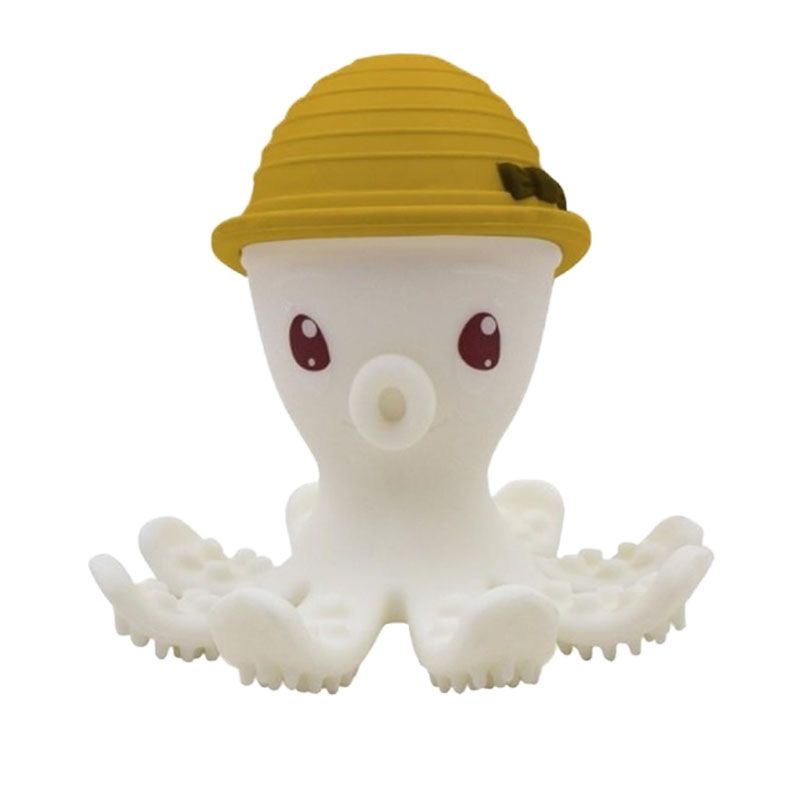 Mombella inel gingival din silicon 3m+, Octopus Curry