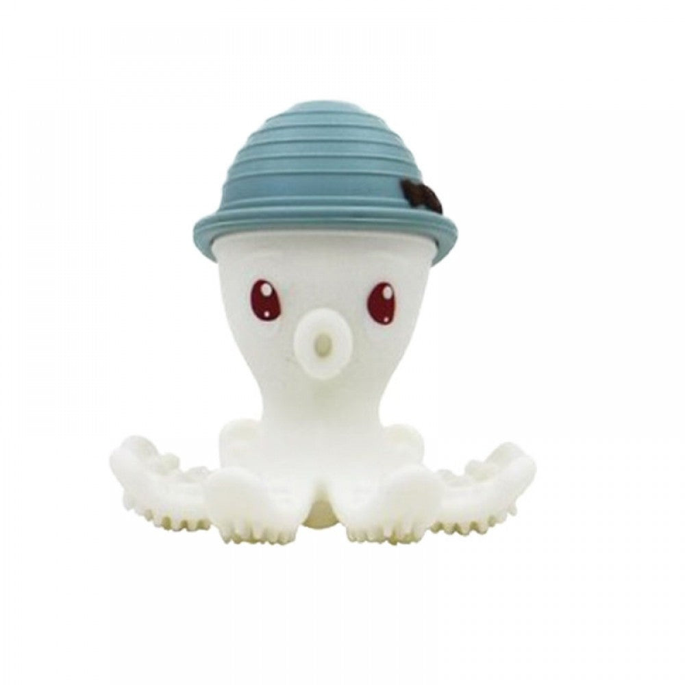 Mombella inel gingival din silicon 3m+, Octopus Iron Green