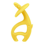 Mombella inel gingival din silicon 3m+, Elefant Galben P8052 01