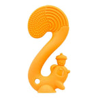 Mombella inel gingival din silicon 3m+, Veverita Orange P8060 01