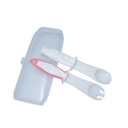 Mombella set lingurita si furculita 6m+, Roz P8067-3 01