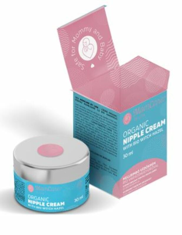 MomCare crema organica pentru mamelon cu bio hamamelis 