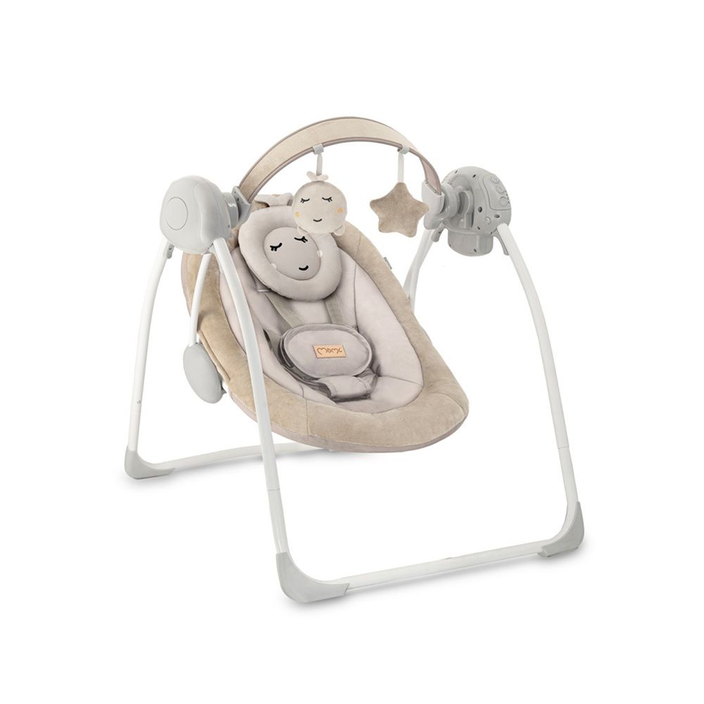 Momi balansoar electric Liss 0-9 kg, Beige