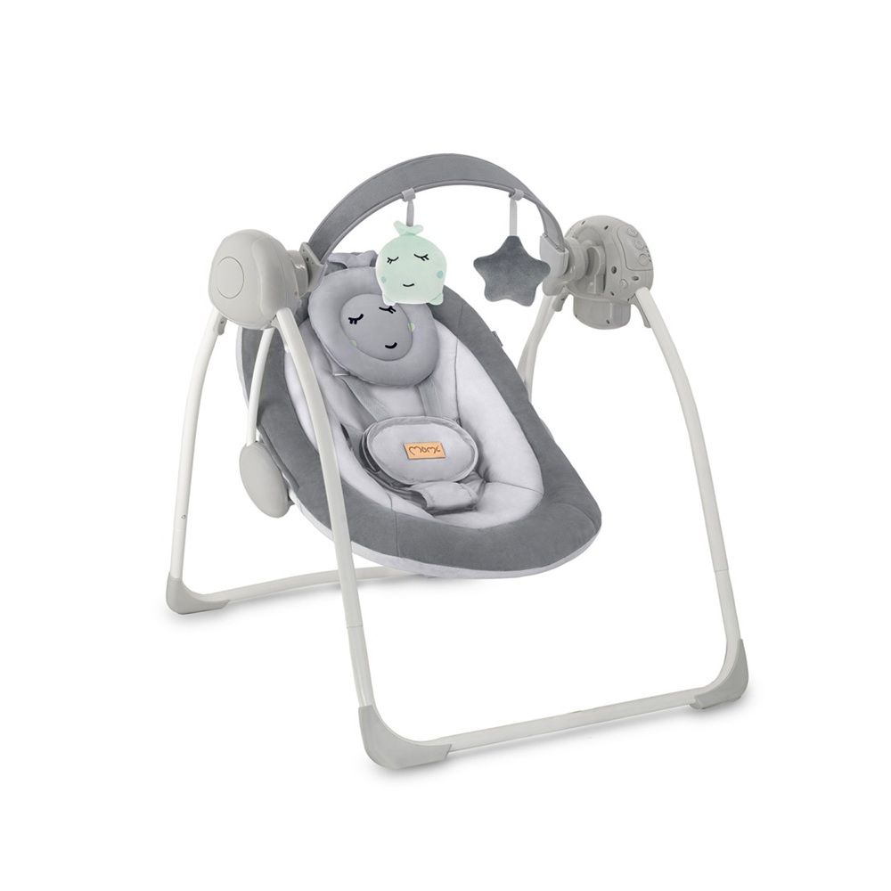 Momi balansoar electric Liss 0-9 kg, Grey