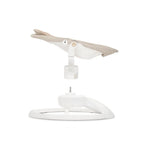 Momi balansoar electric PEARL cu sezut rotativ 360 grade 0-9 kg Beige