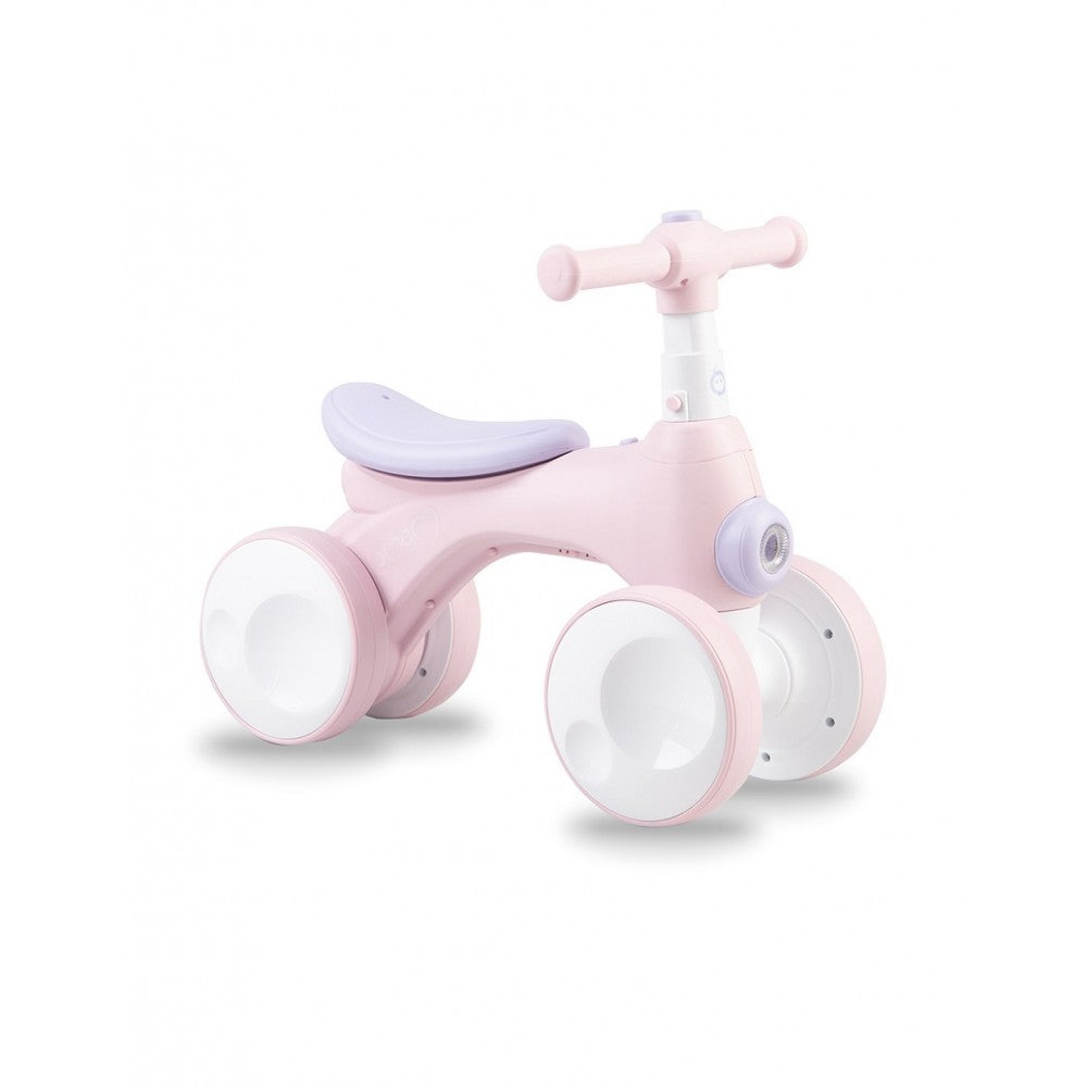 Momi bicicleta cu lumini si balonase Tobis 2 ani+, Pink