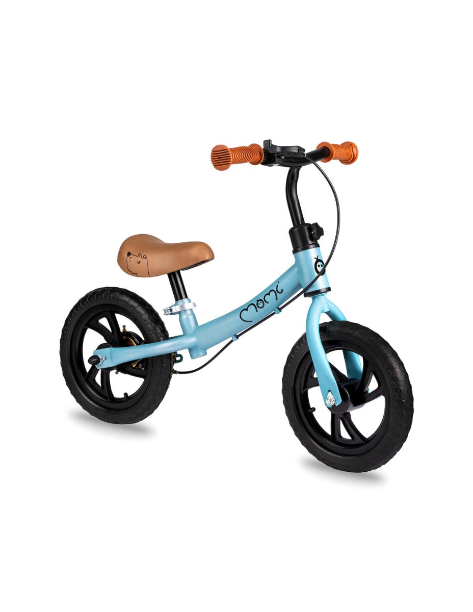 Momi bicicleta de echilibru fara pedale BREKI 3 ani+ Blue