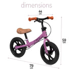 Momi bicicleta de echilibru fara pedale BREKI 3 ani+ Blue