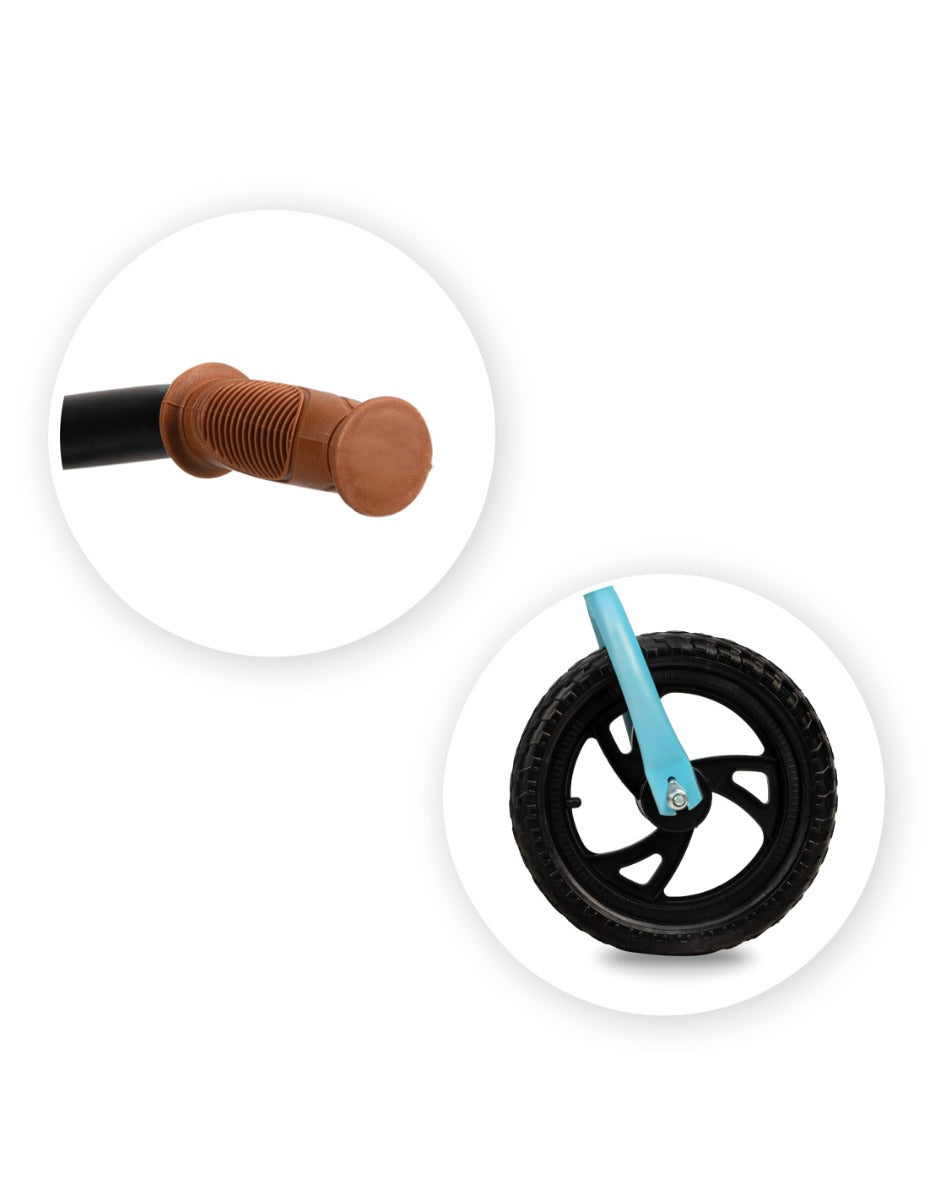 Momi bicicleta de echilibru fara pedale BREKI 3 ani+ Blue