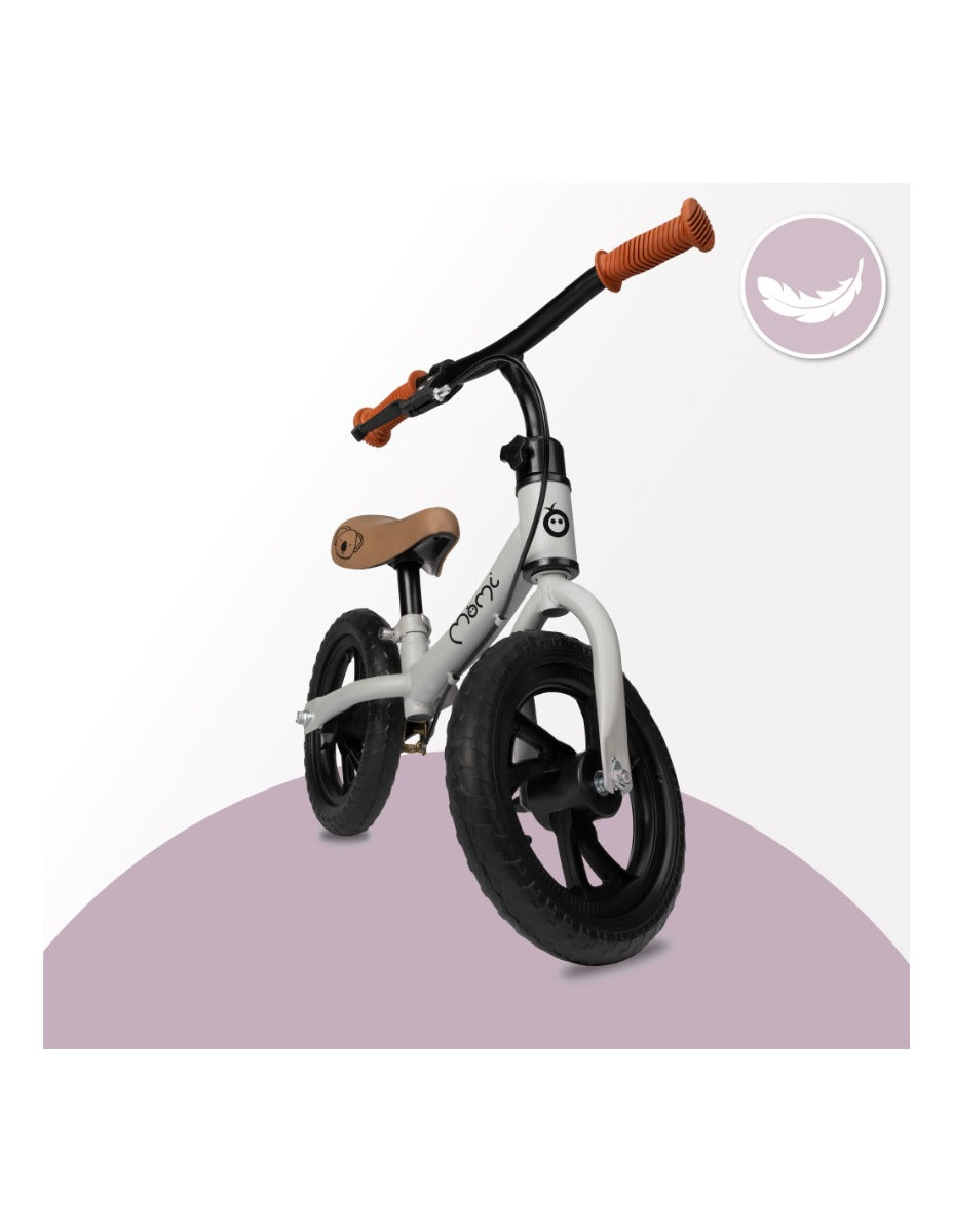 Momi bicicleta de echilibru fara pedale BREKI 3 ani+ Grey