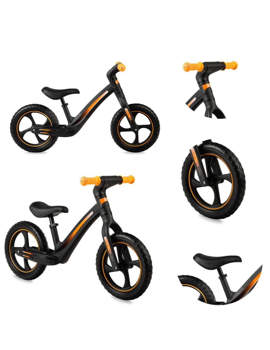 Momi bicicleta fara pedale Mizo 3 ani+ Black