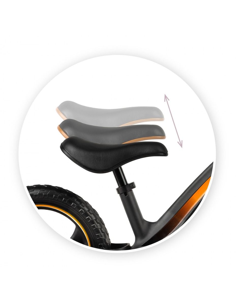 Momi bicicleta fara pedale Mizo 3 ani+ Black