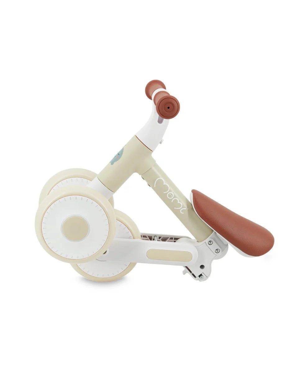 Momi bicicleta pliabila fara pedale Dex Mini Bike 12m+ Beige Imagine secundară a produsului