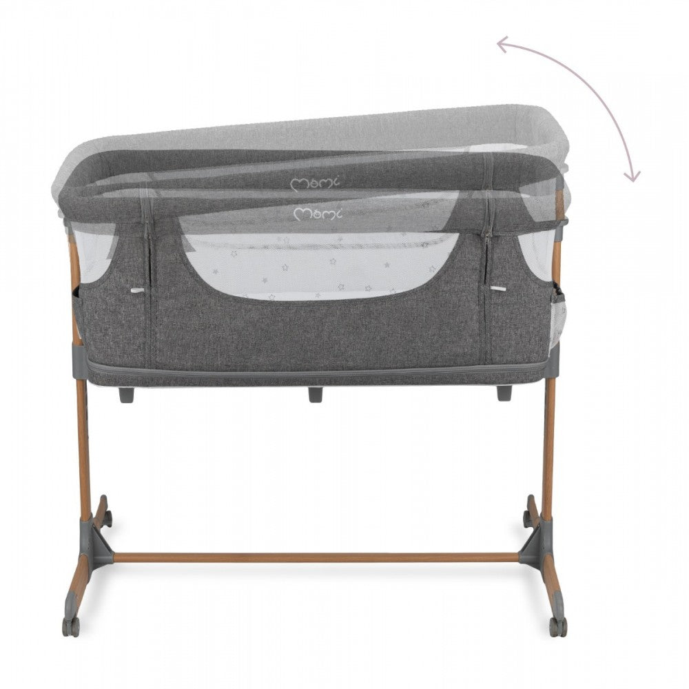 Momi co-sleeper 4in1 Smart Bed 0m+ Grey