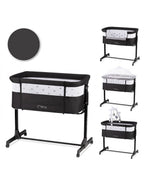 Momi co-sleeper Revo 0-9 kg Black