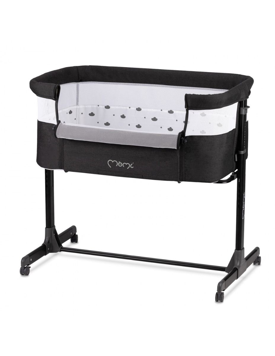 Momi co-sleeper Revo 0-9 kg Black