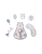 Momi covor de joaca si centru de activitati 0m+ Pastel