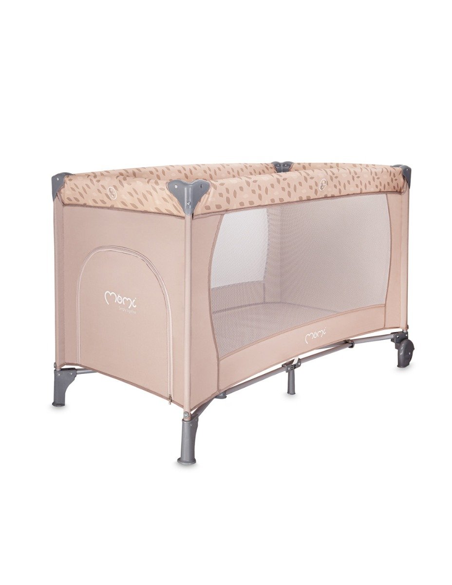 Momi patut pliabil 60x120 cm Belove 0m+ Beige