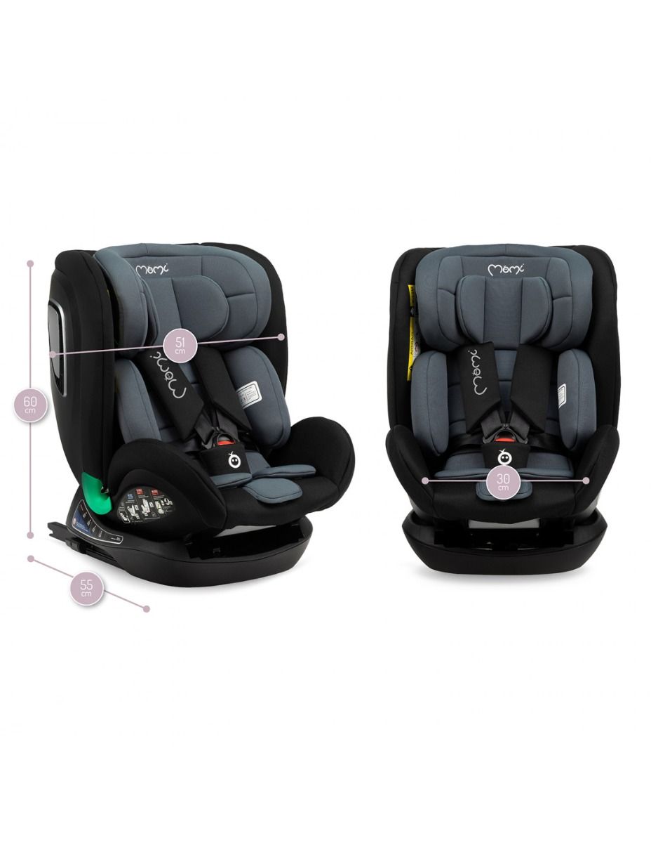 Momi scaun auto I-Size Rear Facing Urso 0-18 kg Black