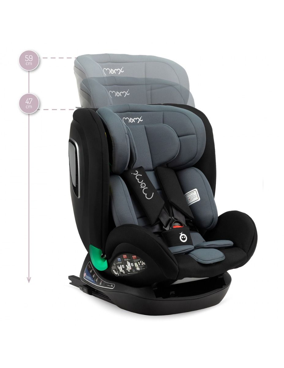 Momi scaun auto I-Size Rear Facing Urso 0-18 kg Black