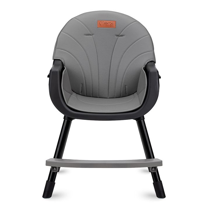 Momi scaun de masa Flovi piele ecologica 6m+ Black
