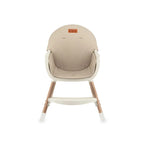 Momi scaun de masa REKI cu piele ecologica 6m+ Beige
