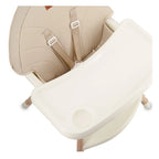 Momi scaun de masa REKI cu piele ecologica 6m+ Beige