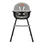 Momi scaun de masa REKI cu piele ecologica 6m+ Black