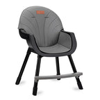 Momi scaun de masa REKI cu piele ecologica 6m+ Black
