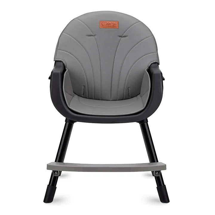 Momi scaun de masa REKI cu piele ecologica 6m+ Black