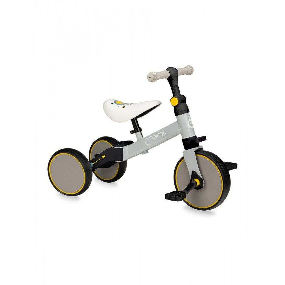 Momi tricicleta 4in1 Loris 2 ani+, Grey Yellow