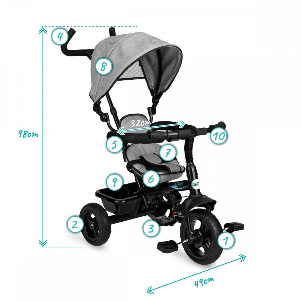 Momi tricicleta 5in1 MILA 12m+