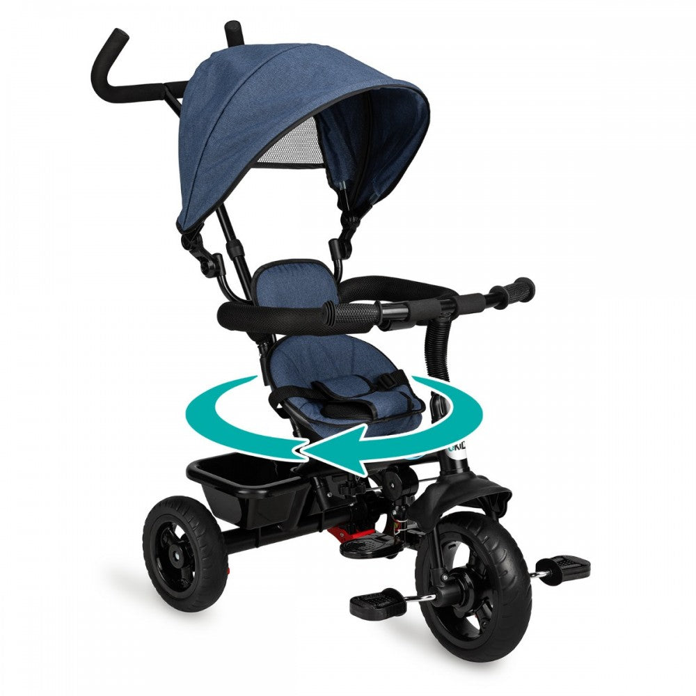 Momi tricicleta 5in1 MILA 12m+, Navy Blue Imagine secundară a produsului