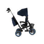 Momi tricicleta multifunctionala Ivi 3in1 cu scaun reversibil 9m+ Navy Blue