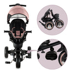Momi tricicleta multifunctionala Ivi 3in1 cu scaun reversibil 9m+ Pink