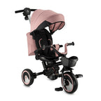 Momi tricicleta multifunctionala Ivi 3in1 cu scaun reversibil 9m+ Pink