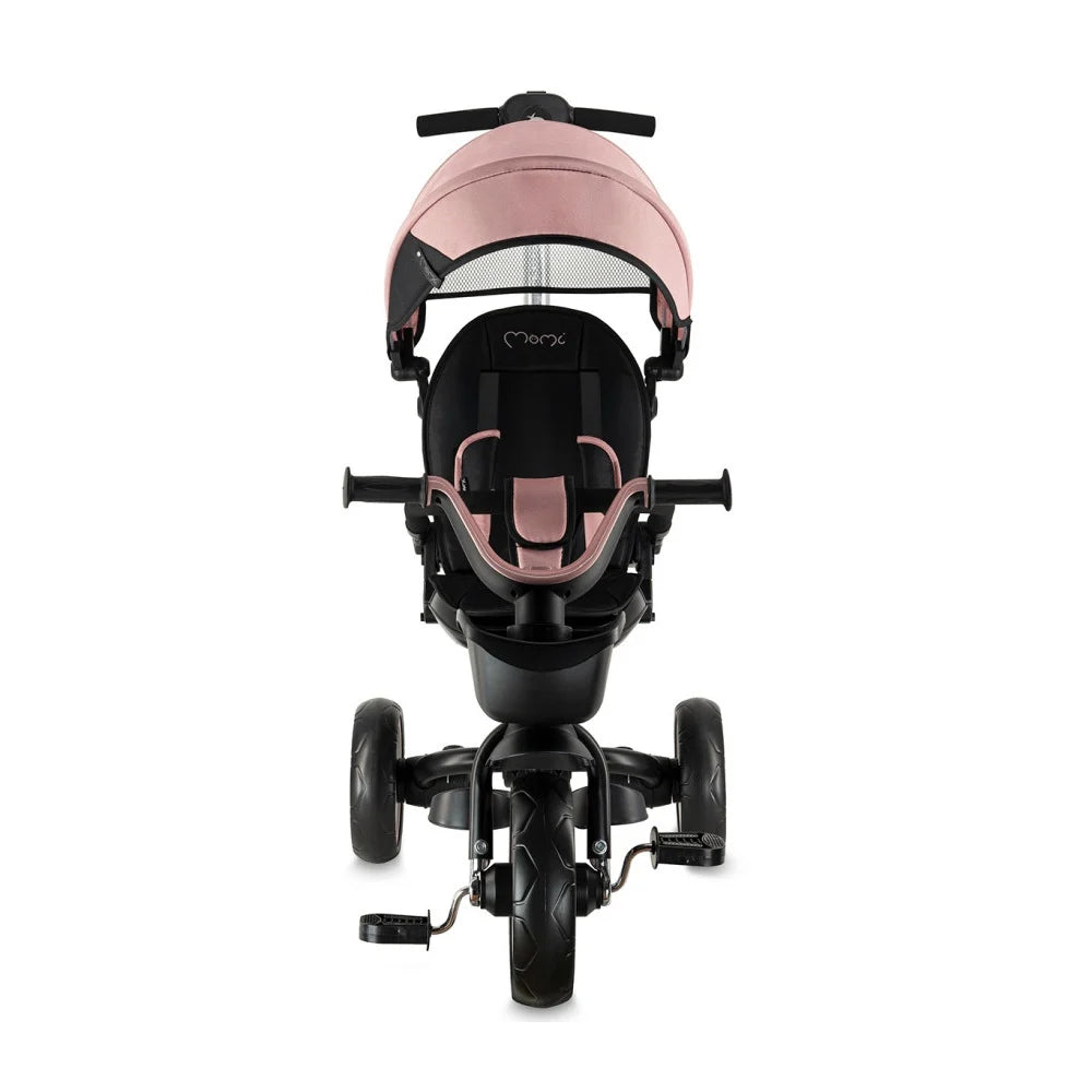 Momi tricicleta multifunctionala Ivi 3in1 cu scaun reversibil 9m+ Pink