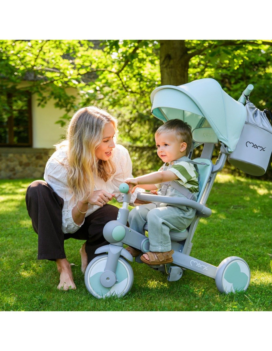 Momi Tricicleta transformabila 4in1 SOLIVIA 12m+ Grey