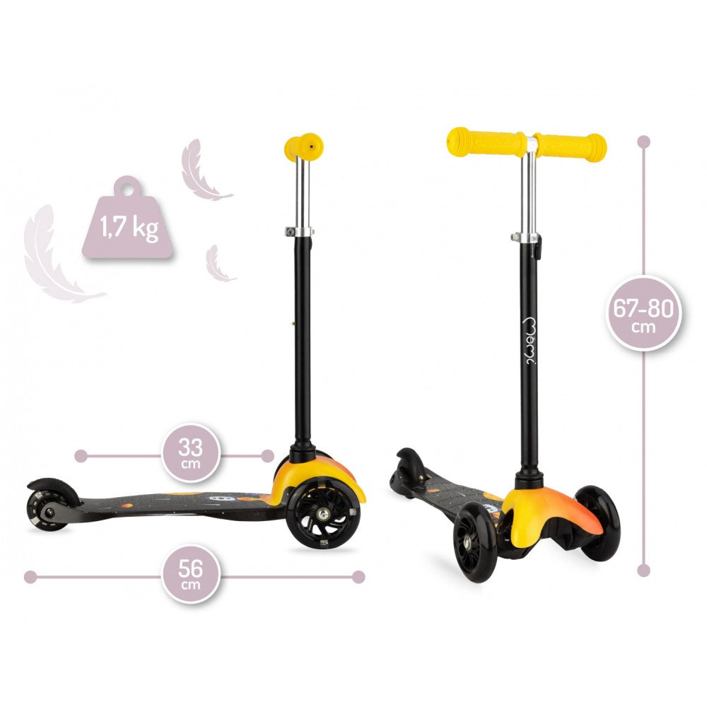 Momi trotineta de echilibru WEENDY 2 ani+ Yellow